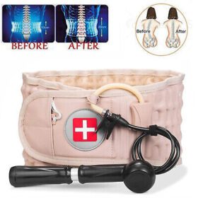 Spinal Decompression Lumbar Traction Belt for Back Pain Relief