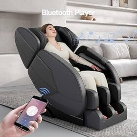 Electric Massage chairs, offer a range of uses and benefits primarily focused on relaxation, pain relief, and overall well-being. Uses: Stress Reduction: Provides a convenient way to relax and unwind, helping to alleviate stress and anxiety. Muscle Relaxation: Offers various massage techniques (e.g., kneading, tapping, shiatsu) to soothe sore muscles and reduce stiffness. Pain Management: Can help in managing chronic pain conditions, particularly back pain, neck pain, and muscle aches. Improved Circulation: Promotes blood flow throughout the body. Sleep Enhancement: Regular use can contribute to improved sleep quality by promoting relaxation and reducing fatigue. Posture Improvement: Some chairs offer features that can help align the spine and improve posture over time. Benefits: Enhanced Well-being: Contributes to both physical and mental well-being by reducing stress and promoting relaxation. Convenience: Allows for regular massage therapy sessions in the comfort of one's home, without the need for appointments or travel. Cost-Effective (Long-Term): Can be a more economical alternative to frequent professional massage sessions over time. Accessibility: Provides access to massage therapy for individuals with mobility issues or those who find it difficult to attend in-person sessions. Targeted Relief: Many chairs offer customizable settings and targeted massage zones for specific areas of the body, such as the back, neck, or legs.