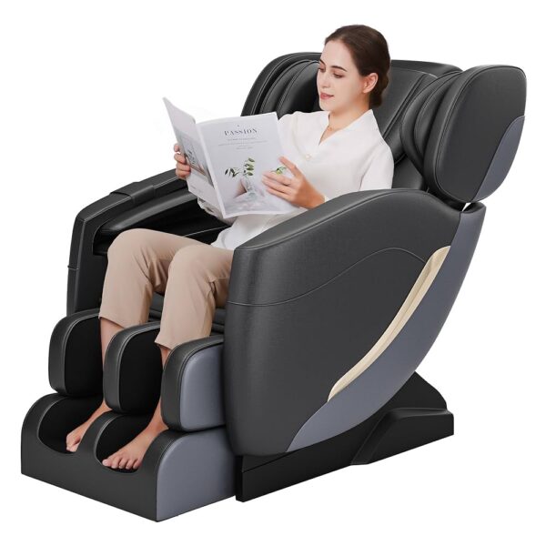 Electric Massage chairs, offer a range of uses and benefits primarily focused on relaxation, pain relief, and overall well-being. Uses: Stress Reduction: Provides a convenient way to relax and unwind, helping to alleviate stress and anxiety. Muscle Relaxation: Offers various massage techniques (e.g., kneading, tapping, shiatsu) to soothe sore muscles and reduce stiffness. Pain Management: Can help in managing chronic pain conditions, particularly back pain, neck pain, and muscle aches. Improved Circulation: Promotes blood flow throughout the body. Sleep Enhancement: Regular use can contribute to improved sleep quality by promoting relaxation and reducing fatigue. Posture Improvement: Some chairs offer features that can help align the spine and improve posture over time. Benefits: Enhanced Well-being: Contributes to both physical and mental well-being by reducing stress and promoting relaxation. Convenience: Allows for regular massage therapy sessions in the comfort of one's home, without the need for appointments or travel. Cost-Effective (Long-Term): Can be a more economical alternative to frequent professional massage sessions over time. Accessibility: Provides access to massage therapy for individuals with mobility issues or those who find it difficult to attend in-person sessions. Targeted Relief: Many chairs offer customizable settings and targeted massage zones for specific areas of the body, such as the back, neck, or legs.