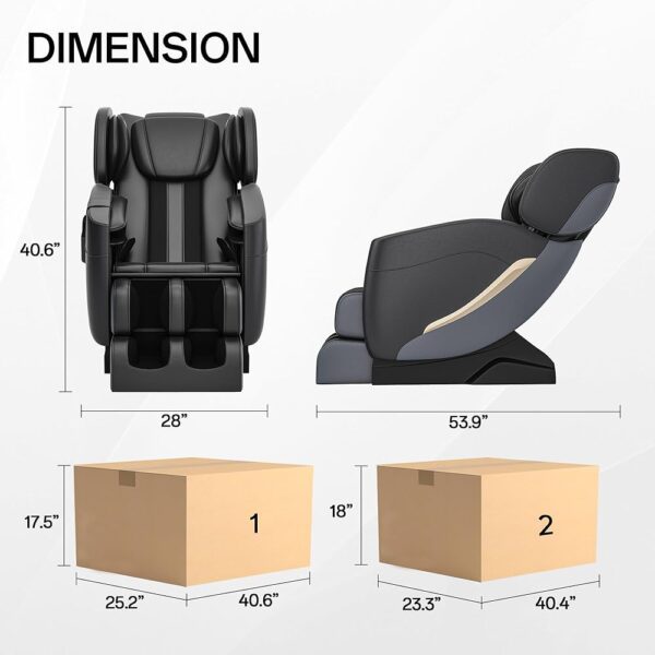 Electric Massage chairs, offer a range of uses and benefits primarily focused on relaxation, pain relief, and overall well-being. Uses: Stress Reduction: Provides a convenient way to relax and unwind, helping to alleviate stress and anxiety. Muscle Relaxation: Offers various massage techniques (e.g., kneading, tapping, shiatsu) to soothe sore muscles and reduce stiffness. Pain Management: Can help in managing chronic pain conditions, particularly back pain, neck pain, and muscle aches. Improved Circulation: Promotes blood flow throughout the body. Sleep Enhancement: Regular use can contribute to improved sleep quality by promoting relaxation and reducing fatigue. Posture Improvement: Some chairs offer features that can help align the spine and improve posture over time. Benefits: Enhanced Well-being: Contributes to both physical and mental well-being by reducing stress and promoting relaxation. Convenience: Allows for regular massage therapy sessions in the comfort of one's home, without the need for appointments or travel. Cost-Effective (Long-Term): Can be a more economical alternative to frequent professional massage sessions over time. Accessibility: Provides access to massage therapy for individuals with mobility issues or those who find it difficult to attend in-person sessions. Targeted Relief: Many chairs offer customizable settings and targeted massage zones for specific areas of the body, such as the back, neck, or legs.