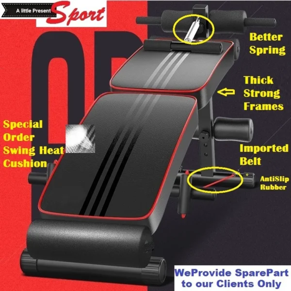 Decline workout bench |Premium Multifunction SitUp Bench