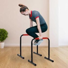 Parallel bars are primarily used in physical therapy and rehabilitation settings to help patients regain mobility, strength, and balance after injuries or illnesses. They provide a stable and supportive environment for exercises like walking, weight-bearing, and coordination training. Additionally, parallel bars are utilized in gymnastics for developing upper body strength and acrobatic skills.