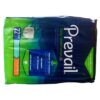Prevail Daily Underwear, as shown in the image, is a protective undergarment designed for individuals experiencing incontinence, providing features for comfort, absorbency, and odor control. Specifications: Count: 22 units. Size: Youth Small, fitting waist sizes 20"-34". Absorbency: Extra Absorbency. Technology: MaxSorb Gel Technology: For rapid absorption of wetness. Skin Smart Fabric: Helps protect skin. 360° Breathable Zones: Allows air circulation to prevent heat and moisture buildup. Omni-Odor Guard: Helps prevent odors before they begin. Design: Cloth-like outer fabric for softness and comfort, with gentle elastics for a body-conforming fit. Uses: Incontinence Management: Provides reliable leakage protection for moderate to heavy incontinence in both men and women. Skin Health Support: Features like Skin Smart Fabric and Breathable Zones promote skin wellness and help prevent irritation. Discreet Protection: Designed to be worn like regular underwear for discretion and comfort.