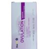 Double G Ovulation Monitor". Uses: Ovulation Monitoring: It is designed for self or laboratory testing to monitor ovulation, helping to predict the most fertile days for conception. Pregnancy Testing: The kit also includes tests for pregnancy. Specifications: Accuracy: It boasts 99.9% accuracy and reliability for both ovulation and pregnancy testing. Type: It uses rapid test strips (urine) for in vitro diagnostic use only. Contents: Each box contains 3 circles, consisting of 1 circle with 5 ovulation tests and 2 tests of pregnancy. Origin & Regulation: It is stated as "made in USA" and registered with NAFDAC (Reg. No. 03-1686).