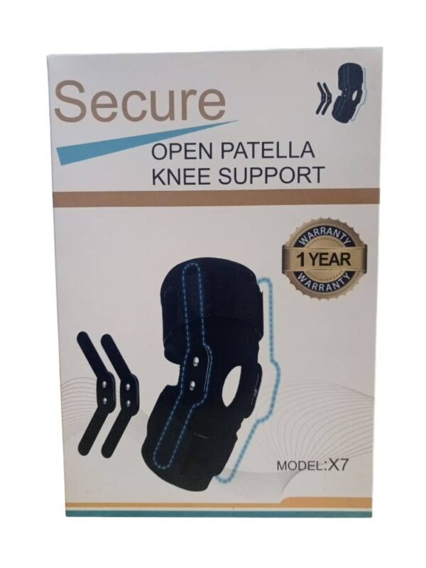 Professional Knee Protector Support Non Slip Comfort, Knee Brace Joint Stabilizer Relief Meniscus Arthritis Pain Adjustable Knee Brace - Knee Support Band, Side Stabilizer for Knee Support
