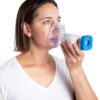makes it easier to breathe in your asthma medication and helps more of the medication reach your lungs. The spacer connects to your puffer's mouthpiece and gives medication the 'space' to slow down so you can breathe it in slowly and deeply. The spacer holds the medication so you can take as many breaths as needed.