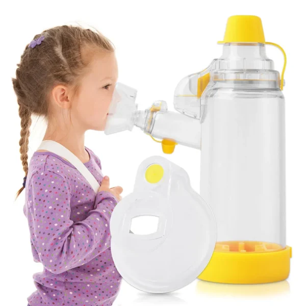 Universal Inhaler Spacer Device – Asthma Chamber for Adults, Kids & Babies