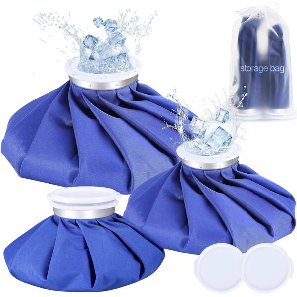 Experience fast pain relief with the 2 CT 9" Ice Bag in Royal Blue. Designed for hot or cold therapy, this reusable bag helps reduce swelling, soothe sore muscles, and relieve injuries. Ideal for home, sports, and first aid use.