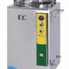 the autoclave is a GEA vertical pressure steam sterilizer with a 75-liter capacity. The specifications for this type of autoclave typically include: Chamber Volume: 75 L Working Pressure: 0.22 Mpa Working Temperature: 134°C Maximum Working Pressure: 0.23 Mpa Temperature Adjustment Range: 105-134°C Timer Range: 0-99 minutes or 0-99 hours 59 minutes Power: 4.5 Kw/AC220V 50 Hz Structure: Fully stainless steel Features: Hand-wheel type quick-open door structure Door safety lock system Over-temperature and over-pressure auto-protection Safe protection against water shortage LCD display of working status and touch-type keys