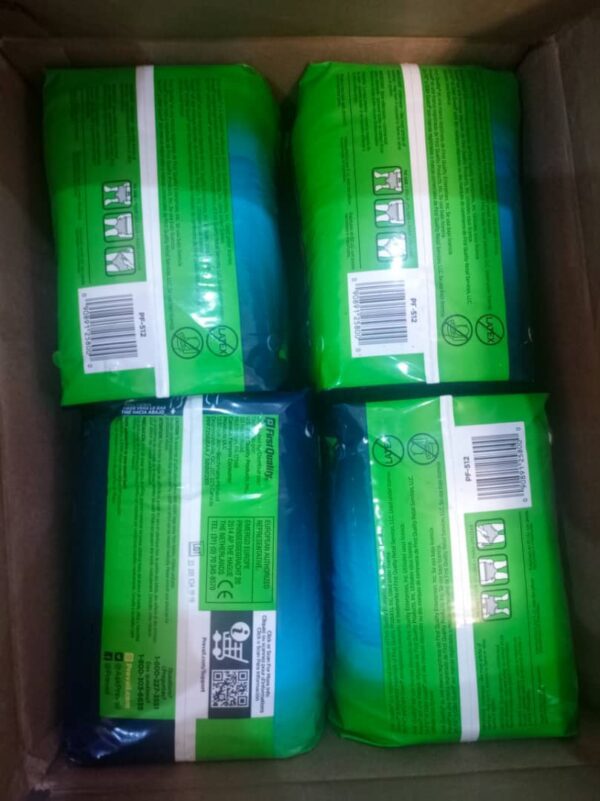 Prevail Per-Fit Daily Underwear, which is a type of disposable protective underwear for incontinence. Specifications: Size: Medium (M) Waist/Hip Size: 34 to 46 inches Count: 20 per package Absorbency: Extra Absorbency or Heavy Absorbency Manufacturer Part Number: PF-512 Gender: Unisex Features: QuickWick with MaxSoft Technology: Designed to rapidly pull liquid away from the skin and into the absorbent core. 360° Breathable Zones: Allows air to circulate around the garment to help keep the skin cool and dry. Odor Guard: Helps to minimize odors. Comfort-Shape Plus: Provides a secure and discreet fit. Easy-Lock Fastener Strips: Ensures a secure fit. Cloth-like backing: Provides a feel similar to traditional underwear.