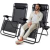 Foldable Reclining Relaxer Chair with metal frame and Oxford fabric. Comfortable, lightweight, and easy to store. Includes headrest, armrests, and tray—ideal for home, camping, or outdoor lounging.