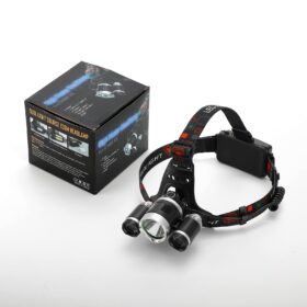 Rechargeable LED Headlamp – High Lumen Adjustable Brightness
