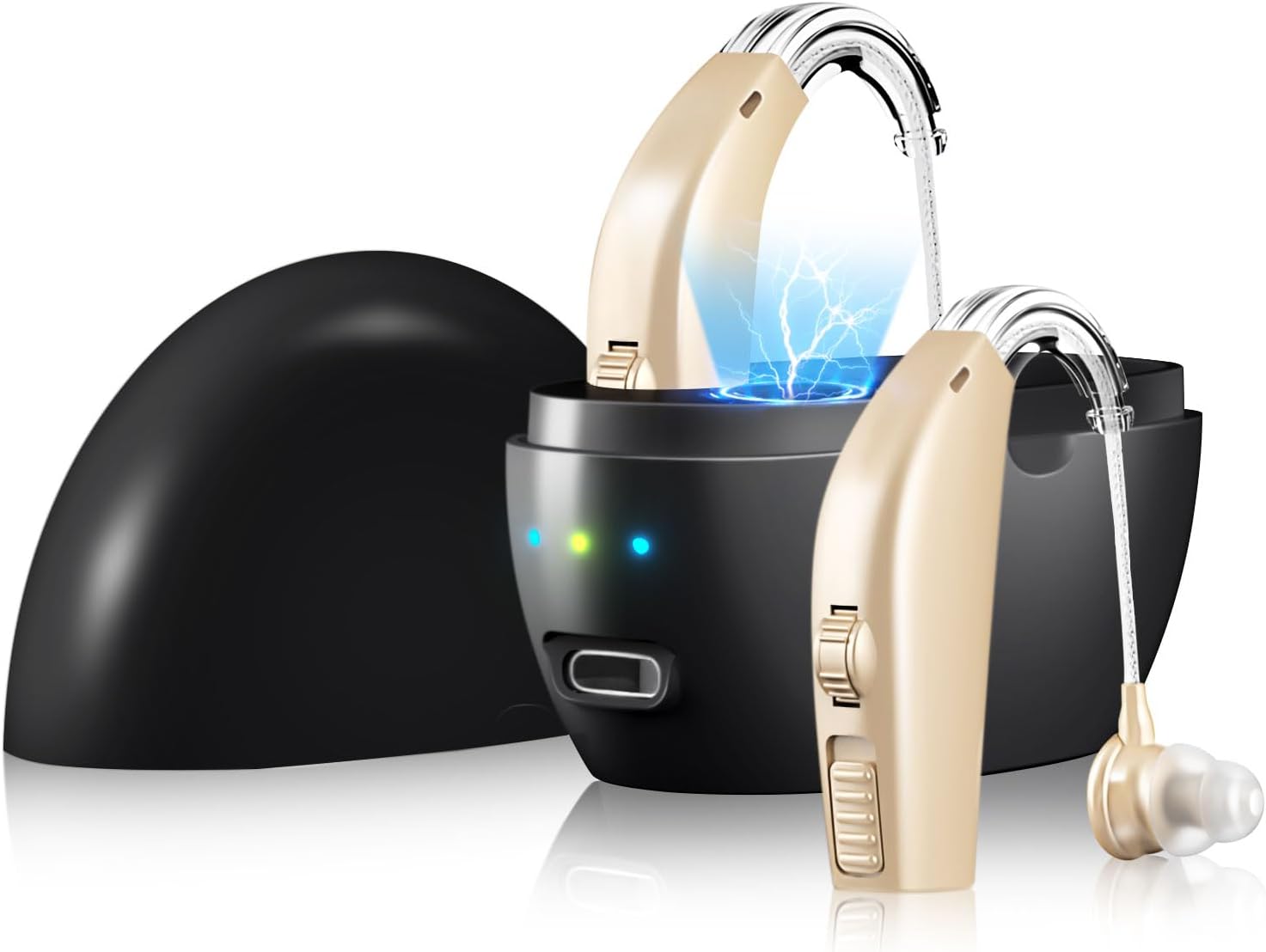 hearing-aids-rechargeable-wireless Rechargeable Digital Hearing Aids – Noise Reduction, Adjustable Volume, Comfortable & Long-Lasting Hearing Device for Seniors and Adults