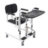 Patient Lift Transfer Chair, Sit to Stand Lift 4 in 1 Portable Transfer Chair with Wheels, Standing Transfer Chair for Home Adults Disabled Easy to Use - Weight Capacity 290 Lb
