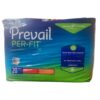 Prevail Per-Fit Daily Underwear, which is a type of disposable protective underwear for incontinence. Specifications: Size: Medium (M) Waist/Hip Size: 34 to 46 inches Count: 20 per package Absorbency: Extra Absorbency or Heavy Absorbency Manufacturer Part Number: PF-512 Gender: Unisex Features: QuickWick with MaxSoft Technology: Designed to rapidly pull liquid away from the skin and into the absorbent core. 360° Breathable Zones: Allows air to circulate around the garment to help keep the skin cool and dry. Odor Guard: Helps to minimize odors. Comfort-Shape Plus: Provides a secure and discreet fit. Easy-Lock Fastener Strips: Ensures a secure fit. Cloth-like backing: Provides a feel similar to traditional underwear.