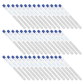 sterile swab sticks, which are medical devices used for specimen collection and other medical procedures. Based on common specifications and uses for this type of product, here is a breakdown: Specifications Material: Swab sticks are typically made with a stick (shaft) of wood, polystyrene, or polypropylene, and a tip made of absorbent cotton, polyester fiber, or nylon flocking. The "CE" marking on the packaging indicates that the product complies with European standards for health and safety. Sterilization: The swabs are sterilized, often using methods like ethylene oxide (EtO) or gamma irradiation, to ensure they are free of microbial contamination. Design: They are designed for medical uses, with a firm grip and a soft, hypoallergenic tip to be gentle on sensitive areas. Some are specialized for specific uses, such as nasopharyngeal or oral sampling. Uses Specimen Collection: A primary use is for collecting samples for diagnostic tests, such as those for infections or diseases. This includes collecting samples from the oral cavity, upper respiratory tract, or female reproductive tract. Wound Care: They can be used by medical staff for general wound care and cleaning. Surface Testing: Sterile swabs are also used to test surfaces in various environments, such as hospitals and kitchens, for microbial contamination. General Application: They assist in the preparation and application of various medical procedures and can be used for prepping, mixing, and general cleaning.