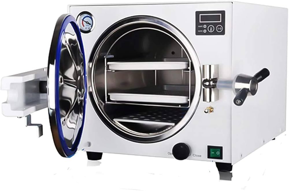 18L 900W Stainless Steel Autoclave Steam Sterilizer Specifications Capacity: 18 liters. Material: The chamber is made of #304 stainless steel, which is durable and resistant to corrosion. Power: Typically operates at 900W. Sterilization Temperature and Time: 121°C for 25-30 minutes. 134°C for 10 minutes. Safety Features: Includes a safety valve, heating-over protection, and an automatic power cut-off in case of overheating.