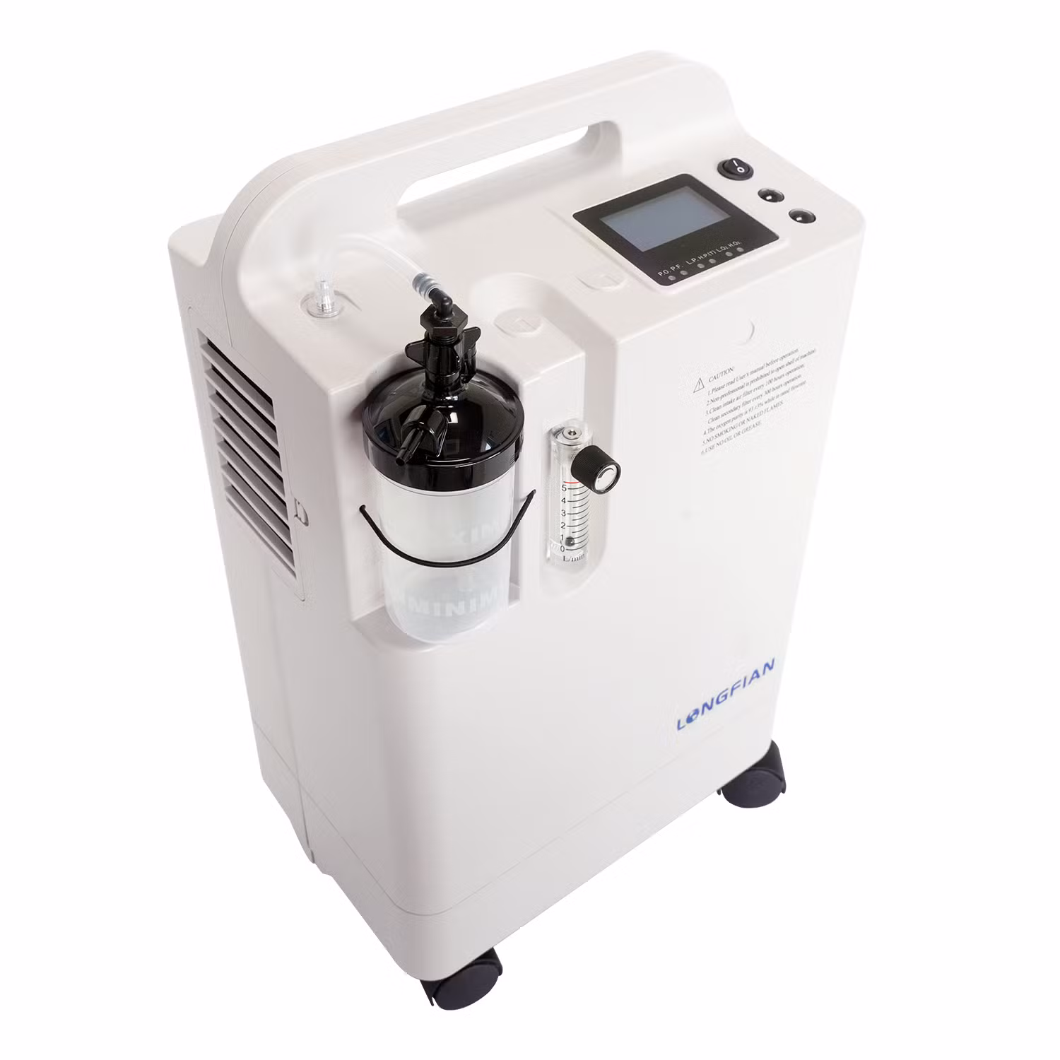 Longfian Oxygen Concentrator 5L – Medical-Grade Home & Hospital Oxygen Supply (90–96% Purity, 24/7 Operation) Longfian Oxygen Concentrator 5L – Medical-Grade Home & Hospital Oxygen Supply (90–96% Purity, 24/7 Operation)