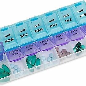 Stay on top of your medication schedule with this 7-compartment round pill organizer. Designed for weekly use, it safely stores pills, vitamins, and supplements in a compact, dustproof case. Easy to carry and ideal for the elderly, travelers, or anyone managing multiple medications.Stay on top of your medication schedule with this 7-compartment round pill organizer. Designed for weekly use, it safely stores pills, vitamins, and supplements in a compact, dustproof case. Easy to carry and ideal for the elderly, travelers, or anyone managing multiple medications.