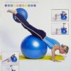 Enhance your workouts and posture with a premium Swiss Exercise Ball designed for core training, balance improvement, flexibility, and back pain relief. Ideal for gyms, home workouts, and physical therapy, this durable stability ball supports strength building, rehabilitation, and full-body fitness.