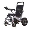 Lightweight Foldable Electric Wheelchair with Dual Motors for Indoor & Outdoor Mobility