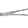 Bozeman Uterine Dressing Forceps 10¼ Inch Curved – Serrated Jaws, Ring Handle, Stainless Steel