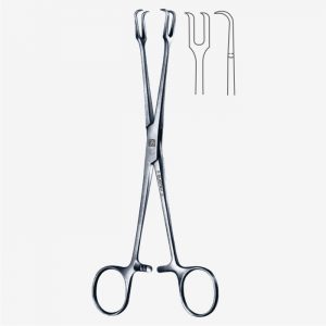 Braun's-Tenaculum-Forcep--300x300 Braun Tenaculum Forceps 10 Inch – Stainless Steel Gynecological Surgical Instrument