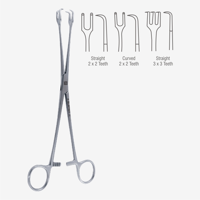 braun's-Tenaculum-Forcep12 Braun Tenaculum Forceps 10 Inch – Stainless Steel Gynecological Surgical Instrument