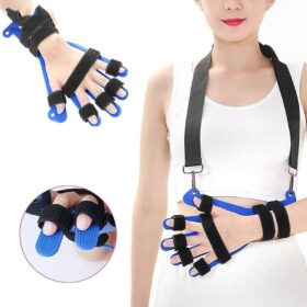 djustable Finger Orthotics / Hand Splint – Rehabilitation Support Brace for Stroke Recovery & Contracture Prevention