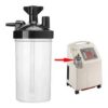 Reliable oxygen concentrator humidifier bottle designed to add essential moisture to oxygen flow, preventing dryness and irritation during therapy. Universal compatibility, medical-grade materials, 350–500ml capacity, and built-in safety pressure relief valve for safe and comfortable long-term oxygen therapy.