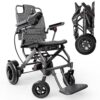 Verpal Foldable Electric Wheelchair – Lightweight Indoor & Outdoor Power Wheelchair for Adults and Seniors