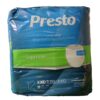 Presto Supreme Classic Unisex Protective Underwear – XX-Large, Maximum Absorbency (Pack of 12)