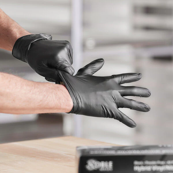 Black Disposable Nitrile Gloves – Latex-Free, Medical Grade, Powder-Free Protective Gloves Black Disposable Nitrile Gloves – Latex-Free, Medical Grade, Powder-Free Protective Gloves