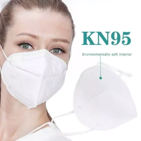 KN95 Protective Face Mask – 95% Filtration Respirator for Airborne Particles, Viruses