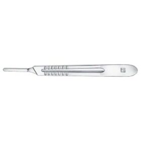 Scalpel Handle Size 4 – Stainless Steel Reusable Surgical Blade Handle