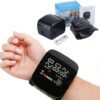 Digital Wrist Blood Pressure Monitor with Rechargeable Battery, Large Display & Irregular Heartbeat Detection