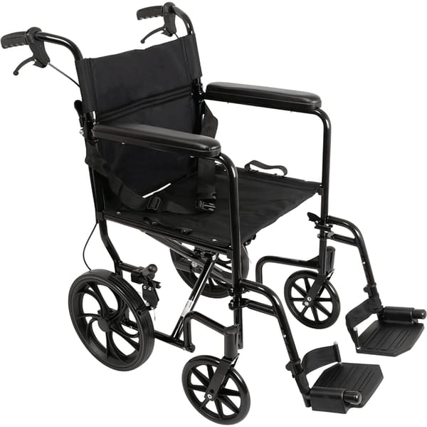 Bariatric Transit Wheelchair with 22-Inch Rear Wheels – Heavy-Duty Foldable Transport Chair for Caregiver-Assisted Mobility Heavy-duty bariatric transit wheelchair with 22" rear wheels for smooth caregiver-assisted mobility. Foldable, durable, and designed for comfort, safety, and easy transport