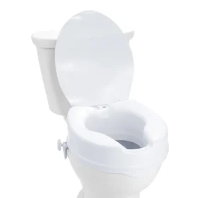 Homecraft Savanah Raised Toilet Seat – 2", 4" & 6" Height Options | Heavy-Duty 190kg Capacity | Secure & Hygienic Toilet Raiser
