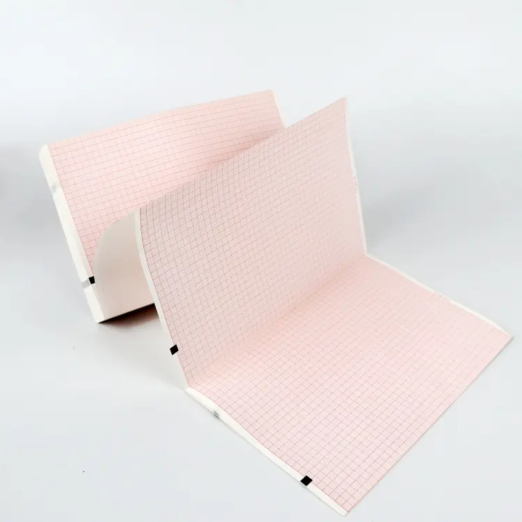 schiller ecg paper AT2 210mm by 280mm1 Schiller AT-2 ECG Thermal Print Paper 210mm x 280mm Z-Fold (215 Sheets) – Compatible with AT-2, AT-2 Plus, AT-2 Light & CS-200