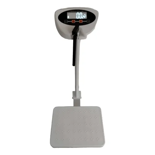 200kg Digital Height & Weight Scale with BMI Function Accurate digital weight and height scale with BMI function. Measures up to 200kg with 0.1kg precision and 80–200cm height range. Large LCD display, durable platform, ideal for hospitals, clinics, gyms, and schools.