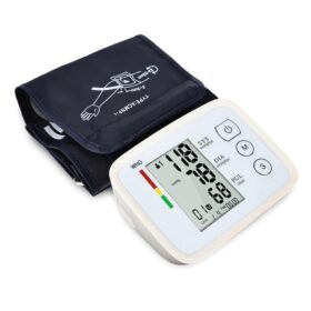 Monitor your health with the CK-A155 Arm Electronic Sphygmomanometer. Features automatic upper arm measurement, dual-user memory, large display, pulse tracking, and WHO blood pressure classification for accurate home and clinical use.