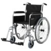 Lightweight Adjustable Aluminium Wheelchair – Foldable Manual Wheelchair for Hospitals & Home Use