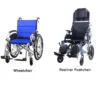 Reclining Commode Wheelchair vs Standard Wheelchair and others